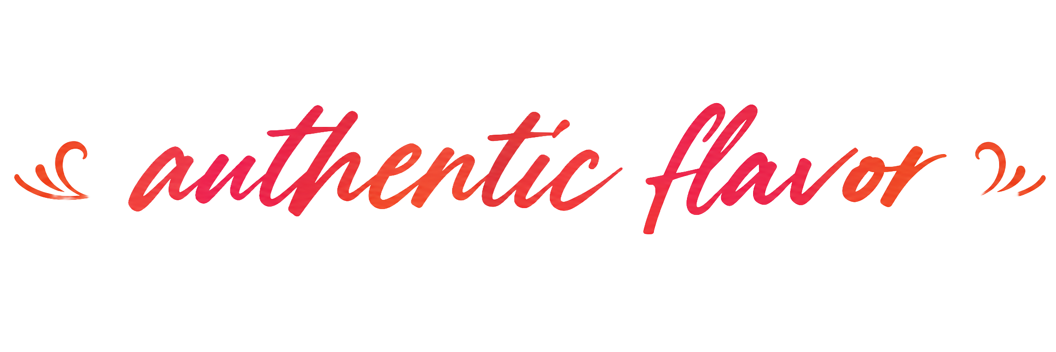 authentic flavor